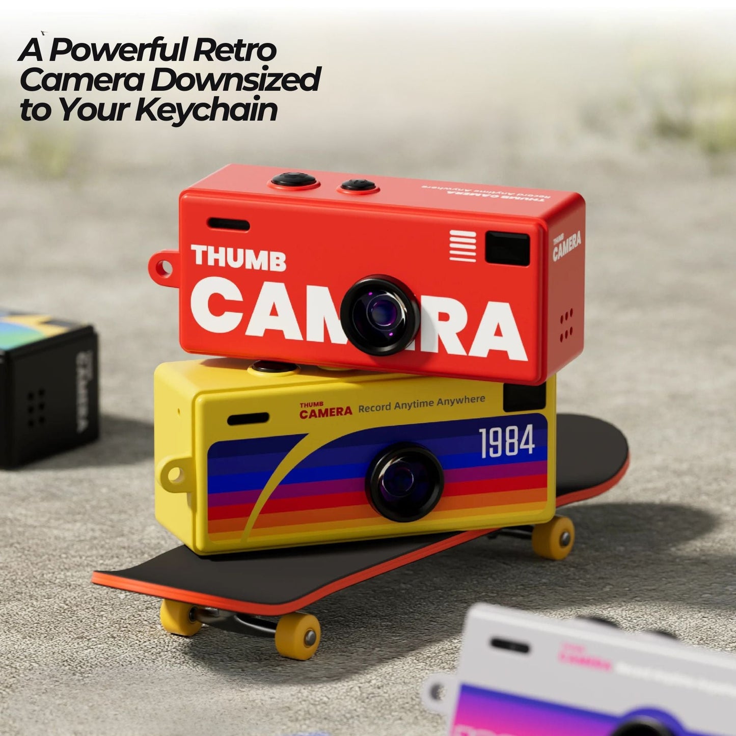 KICKFRAME 1984 Thumb Camera - Detail