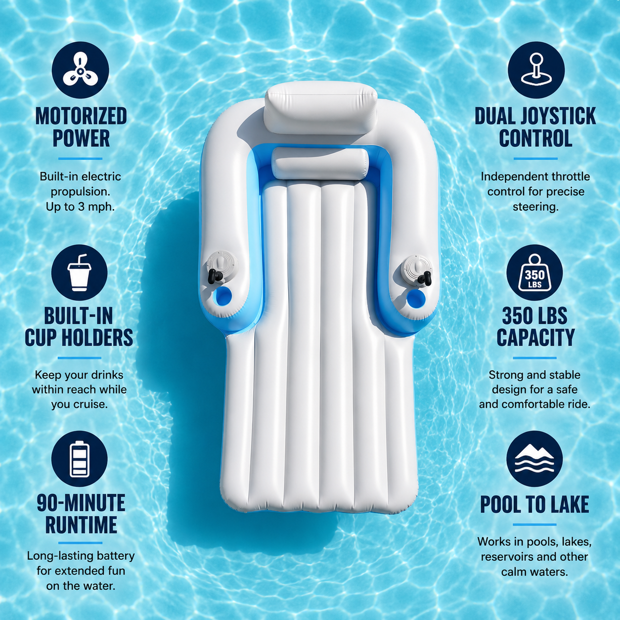 LakeDay™ Water Lounger